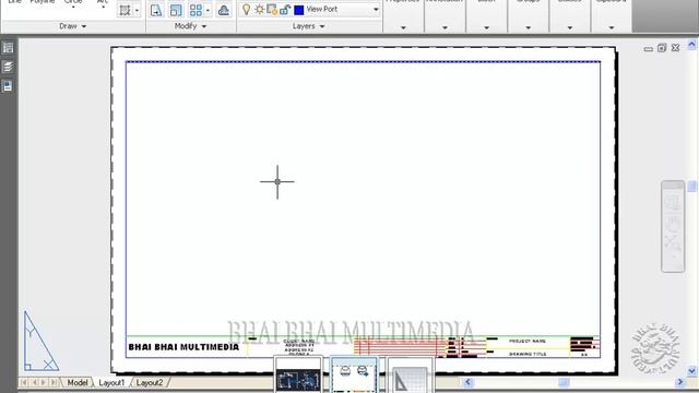 79 Create View Port AutoCAD 2012 смотреть онлайн
