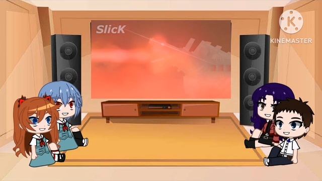 Evangelion react to Mechagodzilla vs Gigan смотреть онлайн