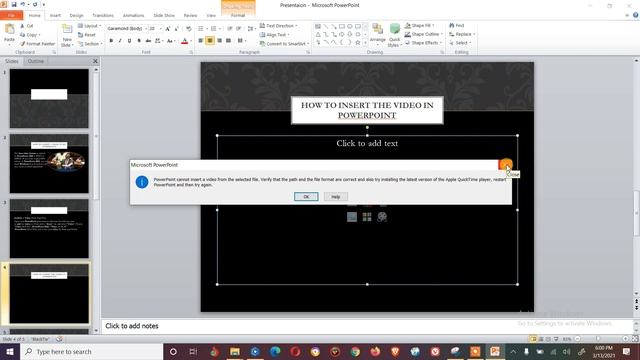Insert video in power point смотреть онлайн