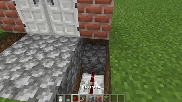 Minecraft: How to build Double Iron Doors (Easy) [Redstone Tutorial] смотреть онлайн