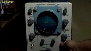 Осциллограф С1-20. 1969 года выпуска.