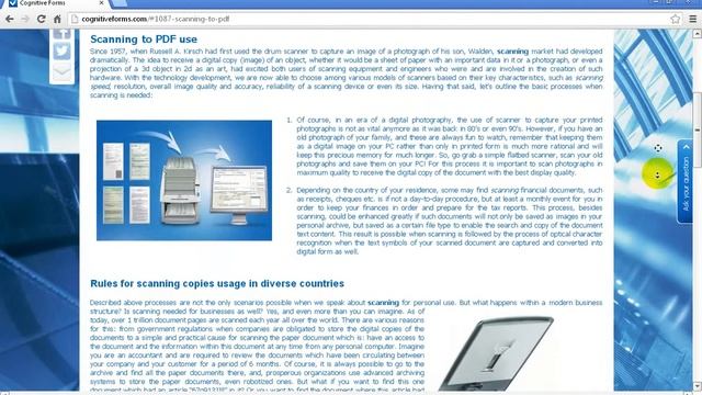 Scanning to PDF смотреть онлайн