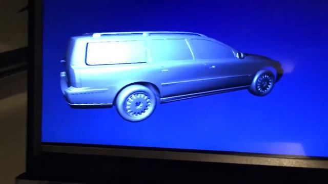 3D model on Volvo RTI screen смотреть онлайн