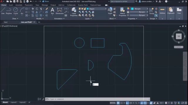 Autocad 2022 for Beginners: Join смотреть онлайн