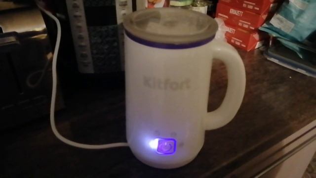 Обзор каппучинатора Китфорт. Вспениватель молока, честный отзыв.