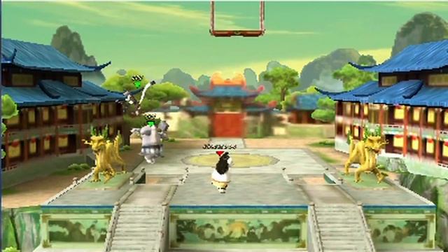 Kung Fu Panda Showdown of Legendary Legends {Nintendo 3DS} Gameplay Top Screen FULL GAME смотреть онлайн