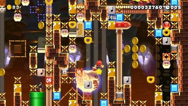 I got FIRST CLEAR on Mario Maker 2's HARDEST LEVEL смотреть онлайн