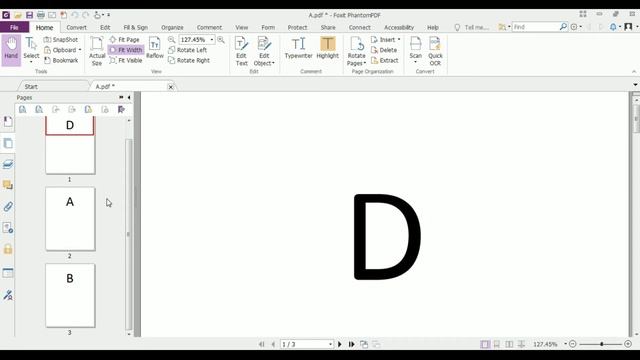How to Insert and Delete pages in foxit phantom | How to arrange Pdf in Foxit Phantom. @techskycon смотреть онлайн