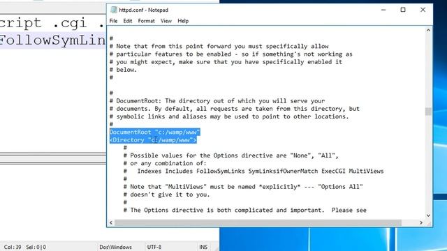 Config Wamp server to run python cgi apache cgi-bin PHP смотреть онлайн