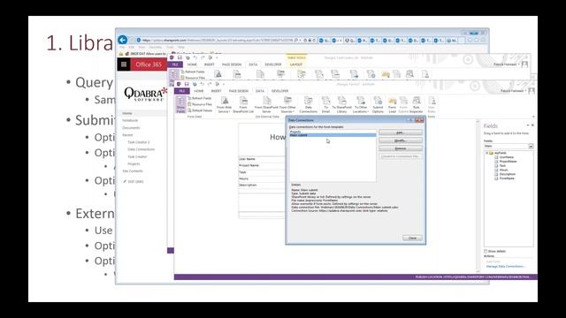 How to Migrate InfoPath Forms, Part 1: Qdabra Free Webinar смотреть онлайн