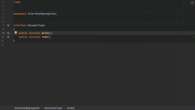 Clean Code - Das SOLID Interface Segregation Prinzip in PHP [deutsch] смотреть онлайн