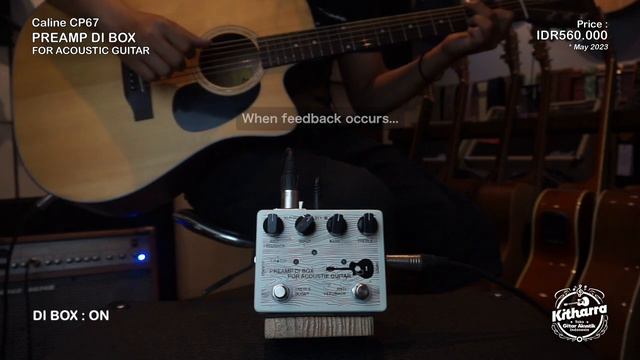Sound Sample Caline CP67 DI BOX | Kitharra Guitar Shop смотреть онлайн