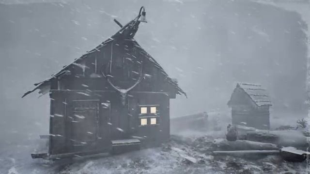 FREEZING SNOWSTORM SOUNDS for SLEEPING. Blizzard Storm & Strong Howling Wind. Winter Ambience смотреть онлайн