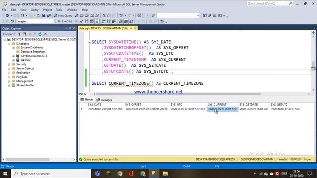 57.DATE FUNCTIONS IN SQL смотреть онлайн