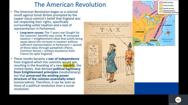 World History UNIT 2 Effects Of Enlightenment:  Political Revolutions (lesson 2.14)