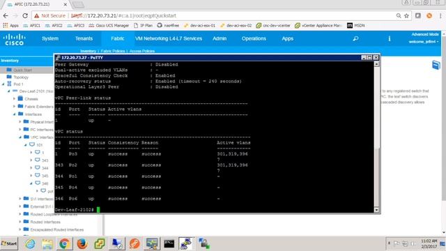 Cisco ACI Configuration - Creating VPC and Layer 2 (L2) EPG VLAN Constructs смотреть онлайн