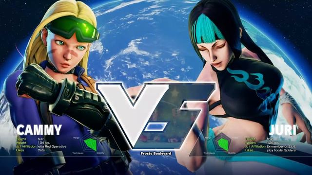 STREET FIGHTER V - Holiday Stage (no commentary) смотреть онлайн
