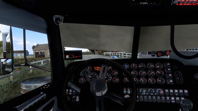 American Truck Simulator Cattle Hauler special with working cb radio chatter смотреть онлайн