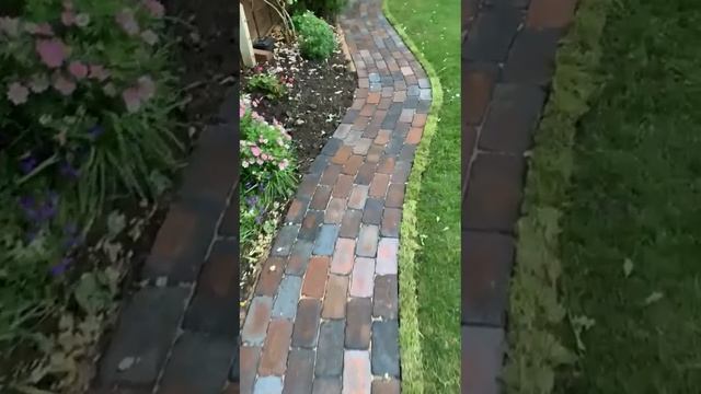 Тропинка в саду #shortvideo #ландшафтныйдизайн смотреть онлайн