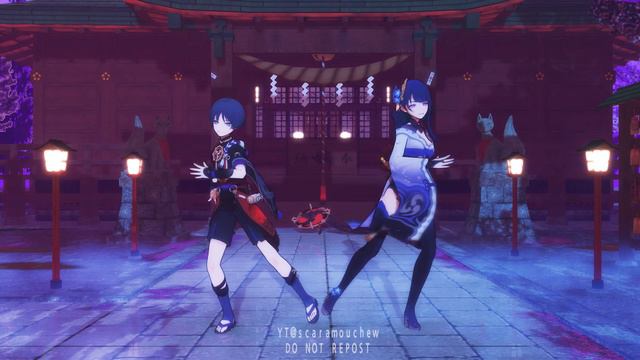 [Genshin Impact MMD]Electric Angel(Mirai ver.)[Scaramouche/Raiden shogun] смотреть онлайн