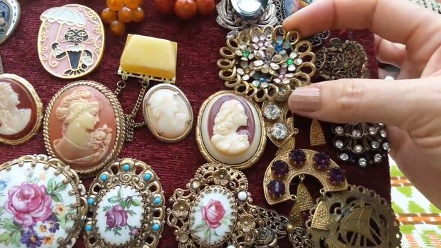 187.Коллекция винтажных брошей 8 часть (8 часть из 10). смотреть онлайн