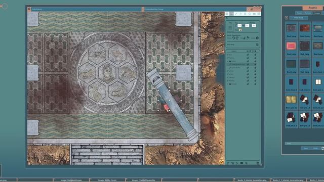 Library in Hell- Fantasy Grounds Map & Image Creation with Joshua Watmough смотреть онлайн