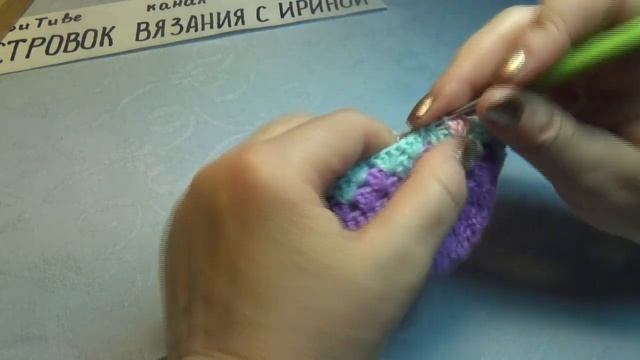 Нежные тапочки-следки крючком_подробный мастер класс #658 смотреть онлайн