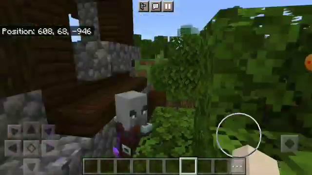 How to Find Village and Pillager Tower In minecraft PE смотреть онлайн
