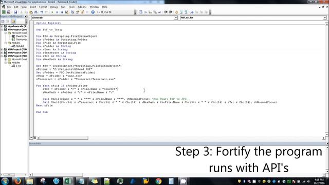 VBA Expert: Reading Scanned PDF's смотреть онлайн