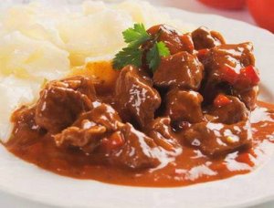 Как приготовить гуляш из индейки.