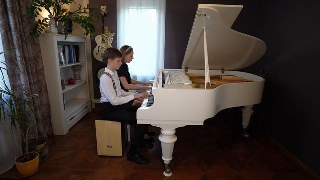 Владислав и Полина Балановы - Г. Гаранян "Птички на окне" смотреть онлайн