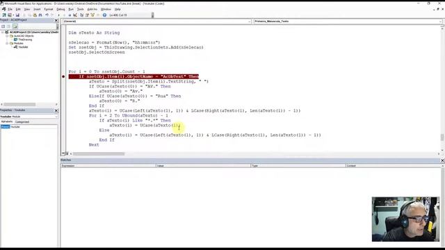 Primeira letra e Maiúscula de um Texto Automaticamente via VBA no Autocad. смотреть онлайн