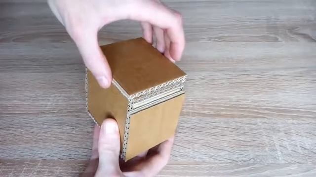 Как сделать копилку из картона?Легко? смотреть онлайн