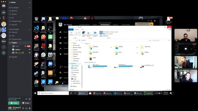 CodeSpells - Livestream - 2020-11-03 - Download and Starting Unreal Installation смотреть онлайн
