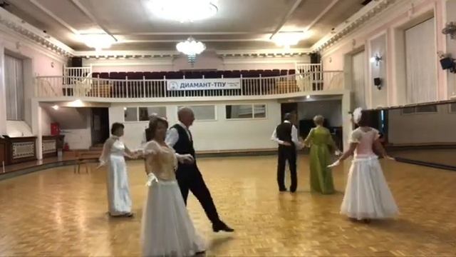 Танец Падеграс. Генеральная репетиция перед выступлением смотреть онлайн