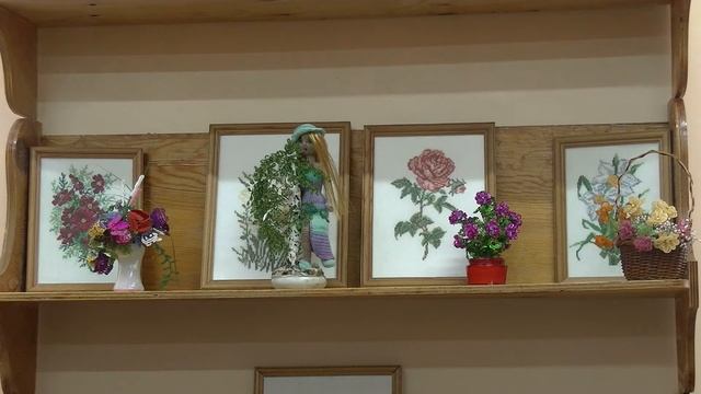 Выставка саянских мастериц в библиотеке «Берегиня»