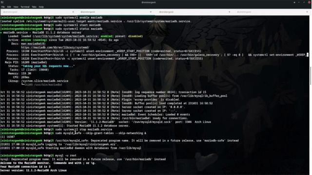 Apache, PHP and Mariadb installation in Manjaro смотреть онлайн