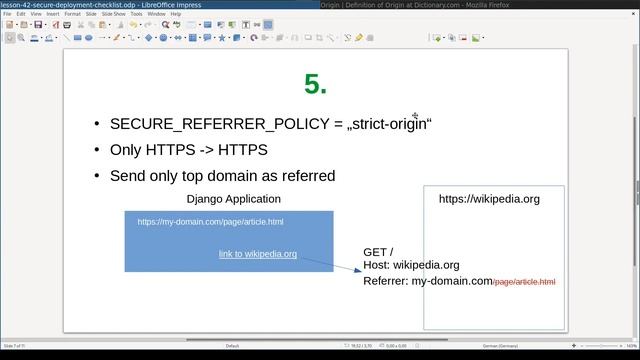 Secure Deployments Checklist with Django (Secure Cookies, Secret Key, HSTS headers) смотреть онлайн