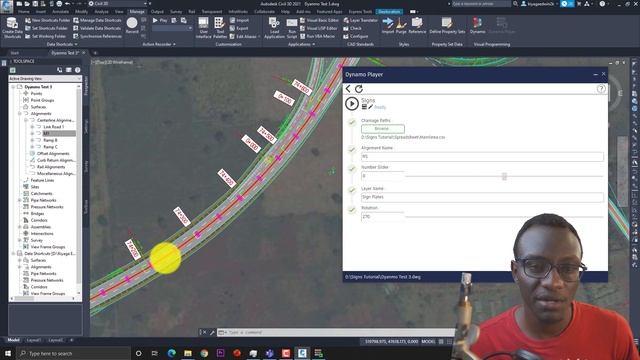 Dynamo Tips #01 Using Dynamo to place signs or blocks along Alignments in Civil 3d смотреть онлайн