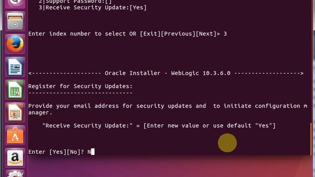 WebLogic Server 11g Generic installation - Console mode on linux смотреть онлайн