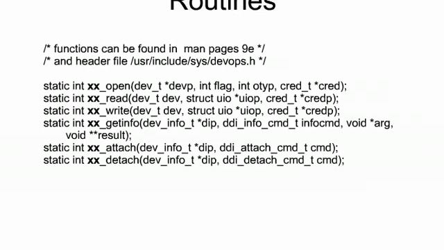 Writing Solaris 11 Device Drivers смотреть онлайн