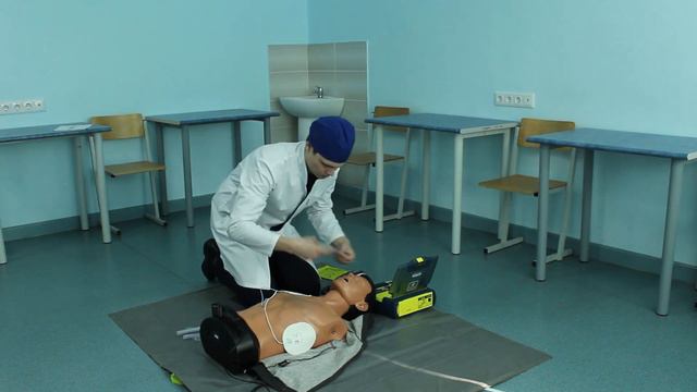 Сердечно-легочная реанимация (СЛР) вариант с неисправным АНД Аккредитация