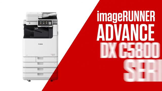 CANON ImageRUNNER ADVANCE DX C5800 Series