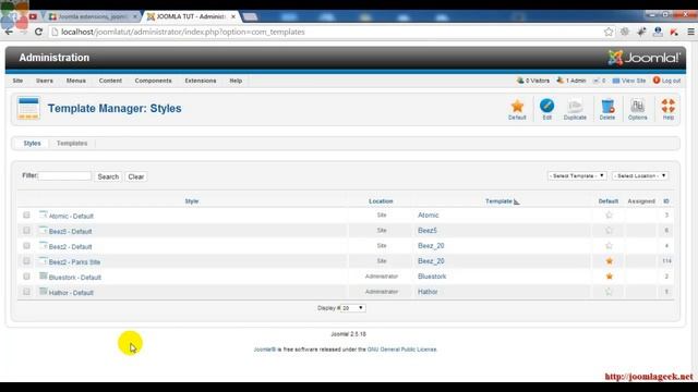 Video tutorial how to view module positions on joomla 2 5 template смотреть онлайн