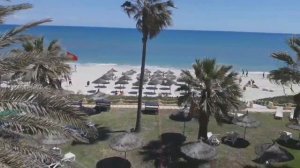 Бюджетный отель с идеальным пляжем  Palmyra beach hotel 3* #tunisia #Palmyra beach #ОтелиТуниса