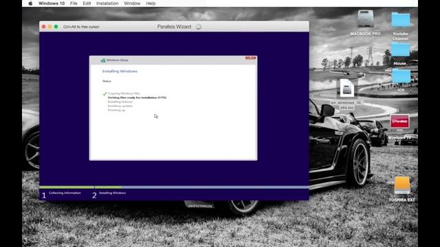 How to install Windows using Parallels Desktop смотреть онлайн