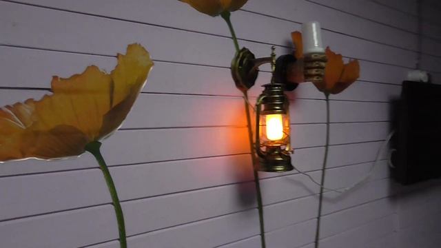 Бра в ретро стиле лофт. смотреть онлайн