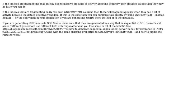 Databases: Rebuilding fragmented indexes on SQL Server (4 Solutions!!) смотреть онлайн