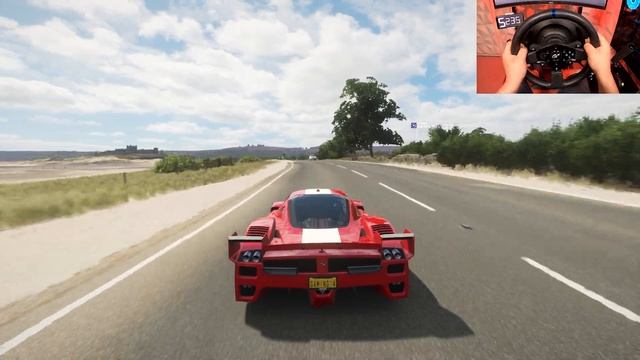 Ferrari FXX | Perfekt tuning | for thrustmaster t300 gt rs fh4 смотреть онлайн