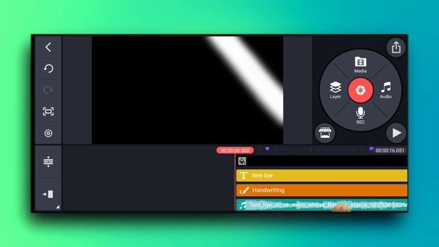 Kinemaster Glow Lyrics Animation Trending Glowing Text Effect Kinemater Status Editing